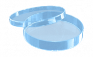 Чашки Петри, 92 х 16 мм, PS, крышки с вентиляцией, стерильные