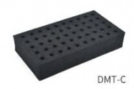 Платформа для вортекса DMT-2500 из пеноматериала для 50 пробирок d 13 мм, 245 x 132 x 45 мм