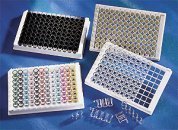 Стрипы по 1х8 шт для культуральных 96 луночных планшет, прозрачные, высокая связывающая способность